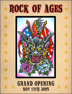 november 13 - sunday rock of ages tattoo grand opening 2310 south lamar 